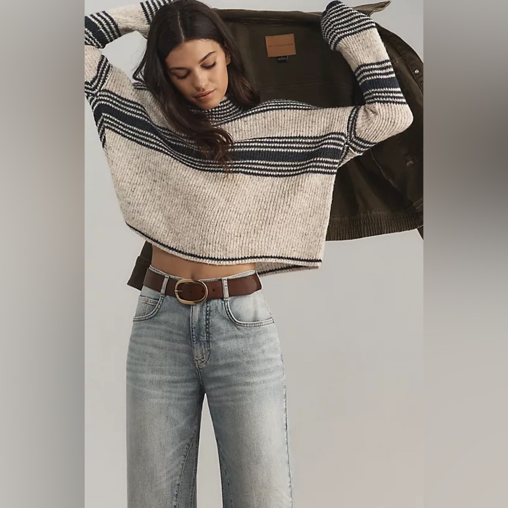 NWT Anthropologie Pilcro The Ellis Tapered Barrel Jeans, Size 29L - Picture 5 of 7